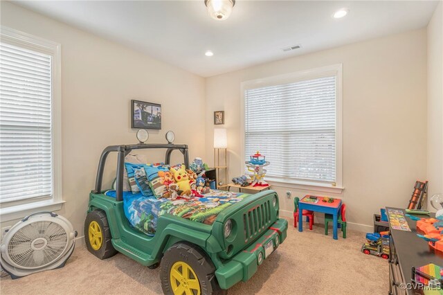41 Pine Shadow Ct, Troy, VA 22974 - carpeted bedroom with multiple windows, recessed lighting, and baseboards