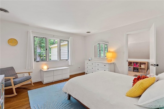 13700 Harbourwood Rd, Midlothian, VA 23112 - bedroom featuring multiple windows, wood finished floors, and baseboards
