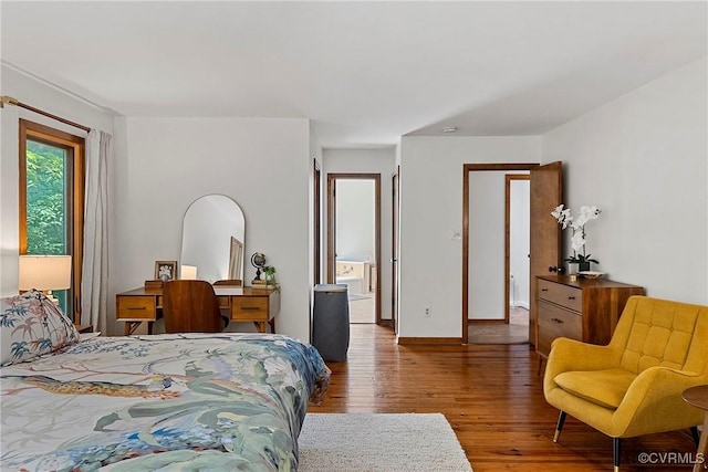 13700 Harbourwood Rd, Midlothian, VA 23112 - bedroom with wood finished floors and baseboards