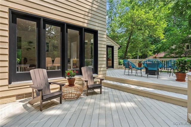13700 Harbourwood Rd, Midlothian, VA 23112 - view of wooden terrace