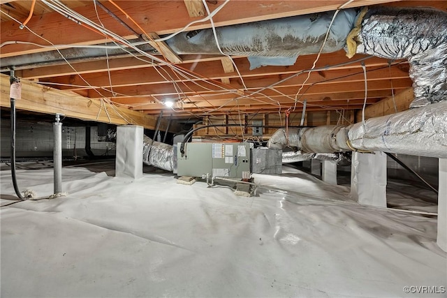 13700 Harbourwood Rd, Midlothian, VA 23112 - basement with crawl space