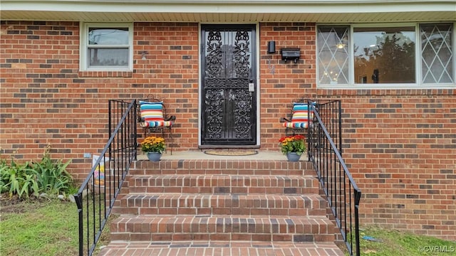 14 Gloucester Cir, Petersburg, VA 23803 - view of exterior entry with brick siding