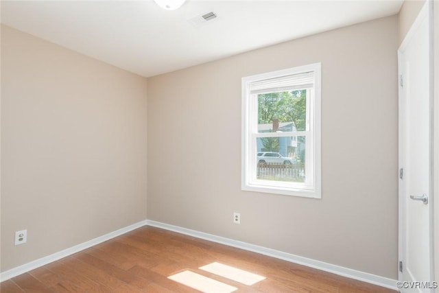 6006 Meadwood Cir, North Chesterfield, VA 23234 - unfurnished room featuring wood finished floors and baseboards