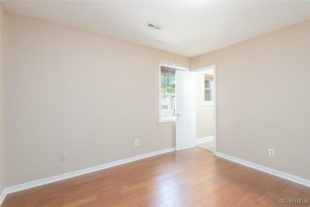 6006 Meadwood Cir, North Chesterfield, VA 23234 - unfurnished room featuring hardwood / wood-style flooring and baseboards