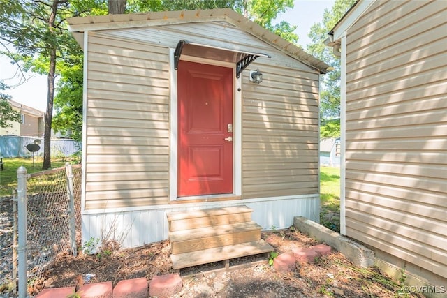 6006 Meadwood Cir, North Chesterfield, VA 23234 - view of outbuilding featuring entry steps