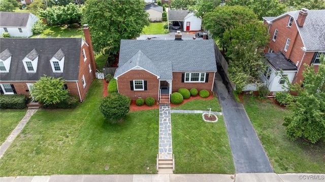 2405 Dumbarton Rd, Henrico, VA 23228 - aerial perspective of suburban area