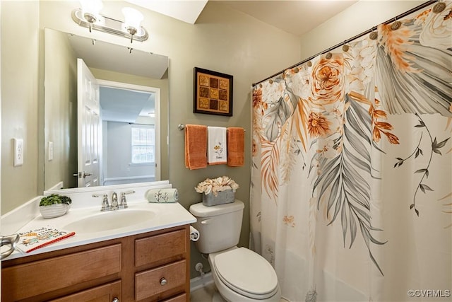 521 Siena Ln, Henrico, VA 23059 - bathroom with vanity and a shower with shower curtain