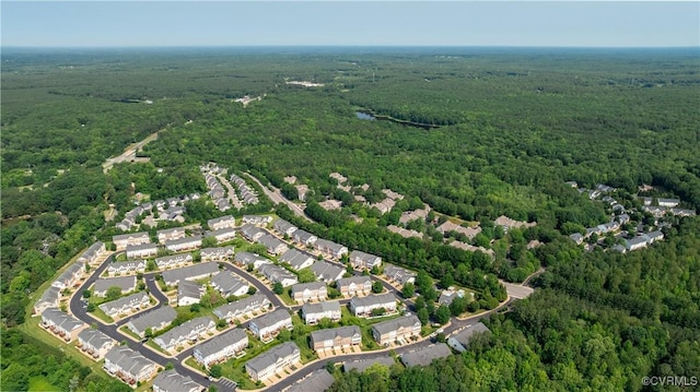 521 Siena Ln, Henrico, VA 23059 - aerial view of property and surrounding area featuring a forest
