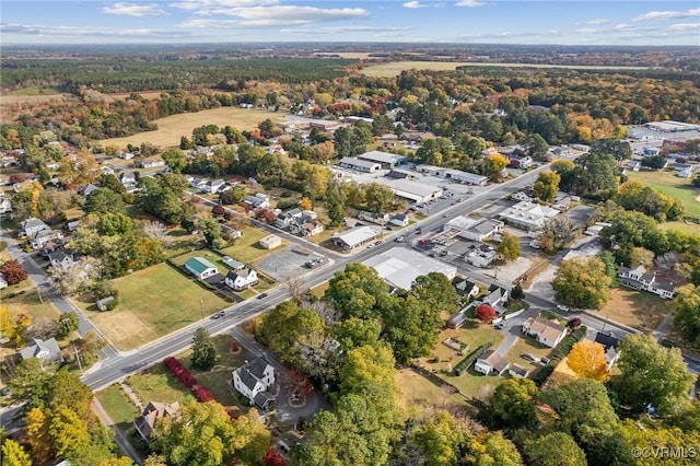 102 Market St, Onancock, VA 23417 - aerial overview of property's location featuring nearby suburban area