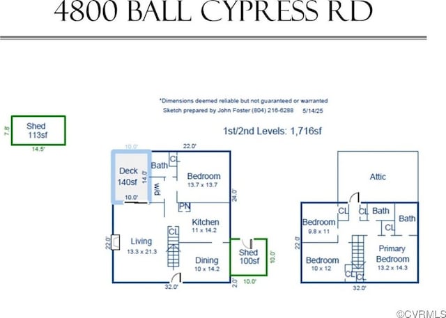 4800 Ball Cypress Rd, Chesterfield, VA 23832 - home floor plan