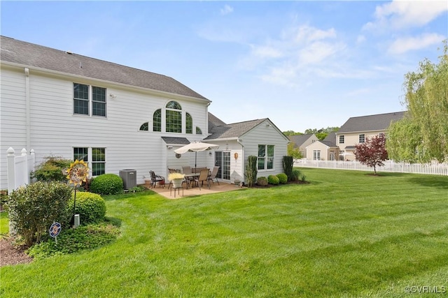 9428 Berry Patch Ln, Mechanicsville, VA 23116 - back of property featuring a patio area and cooling unit