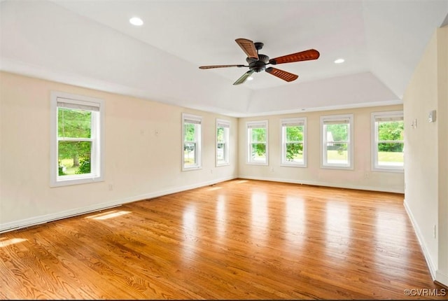5401 Carteret Rd, Chesterfield, VA 23832 - spare room with healthy amount of natural light, wood finished floors, and recessed lighting