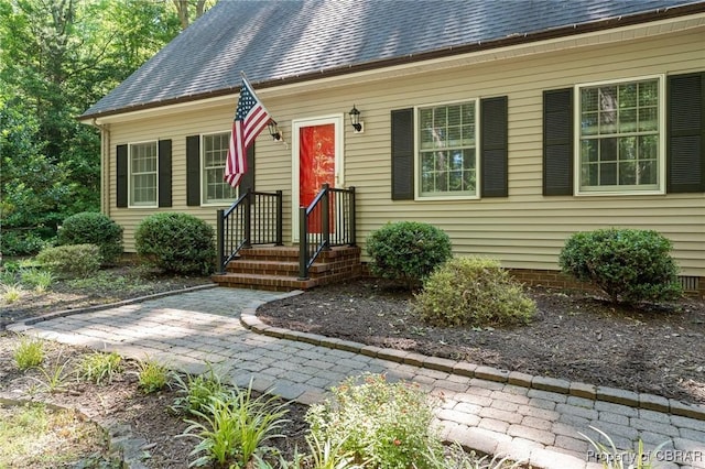 542 Cod Creek Dr, Heathsville, VA 22473 - view of front of property with roof with shingles