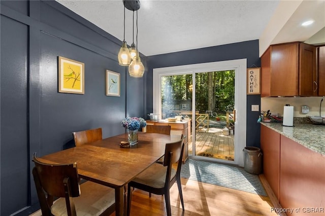 542 Cod Creek Dr, Heathsville, VA 22473 - dining room featuring light wood-type flooring