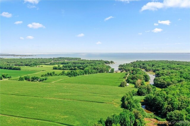 542 Cod Creek Dr, Heathsville, VA 22473 - bird's eye view of a nearby body of water