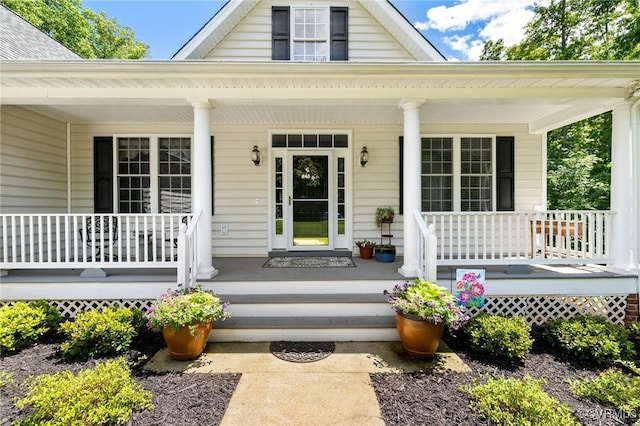 1629 Olmstead Dr, Powhatan, VA 23139 - entrance to property with covered porch