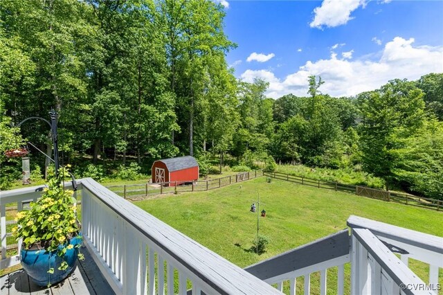 1629 Olmstead Dr, Powhatan, VA 23139 - view of balcony