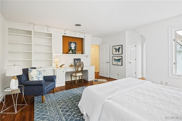 9001 Forest Ridge Ct, Henrico, VA 23229 - bedroom featuring wood finished floors and baseboards