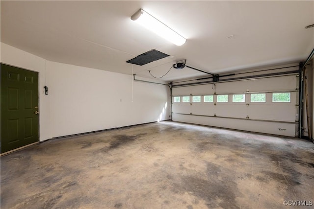 1396 Gray Fox Rd, Goochland, VA 23103 - garage featuring a garage door opener
