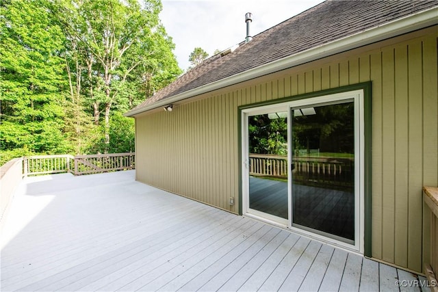 1396 Gray Fox Rd, Goochland, VA 23103 - view of wooden terrace