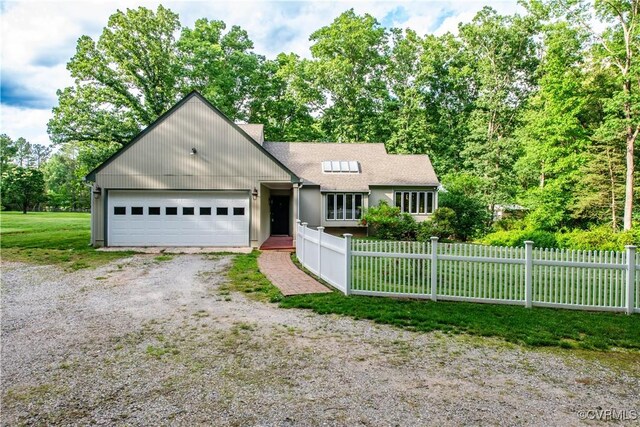 1396 Gray Fox Rd, Goochland, VA 23103 - view of front facade featuring a garage and driveway