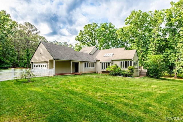 1396 Gray Fox Rd, Goochland, VA 23103 - view of front of house with a garage