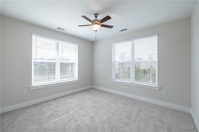10530 Stony Bluff Dr Unit 305, Ashland, VA 23005 - carpeted empty room with baseboards and ceiling fan