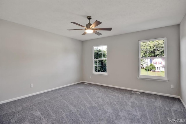 11202 Heathstead Rd, Chester, VA 23831 - carpeted empty room with ceiling fan and baseboards
