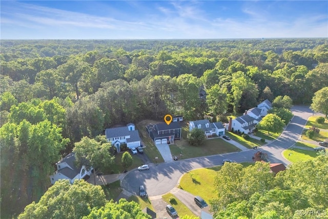 11202 Heathstead Rd, Chester, VA 23831 - aerial view of residential area with a forest