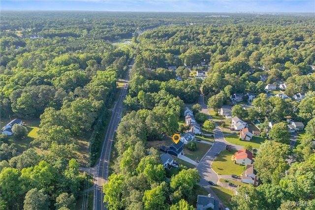 11202 Heathstead Rd, Chester, VA 23831 - aerial view of property's location with a forest
