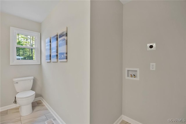 11202 Heathstead Rd, Chester, VA 23831 - bathroom with toilet and baseboards