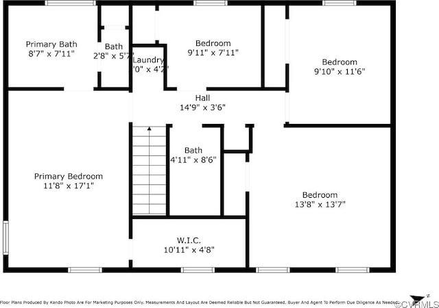 11202 Heathstead Rd, Chester, VA 23831 - room layout