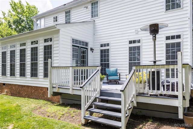 12109 Jamieson Pl, Henrico, VA 23059 - view of wooden deck
