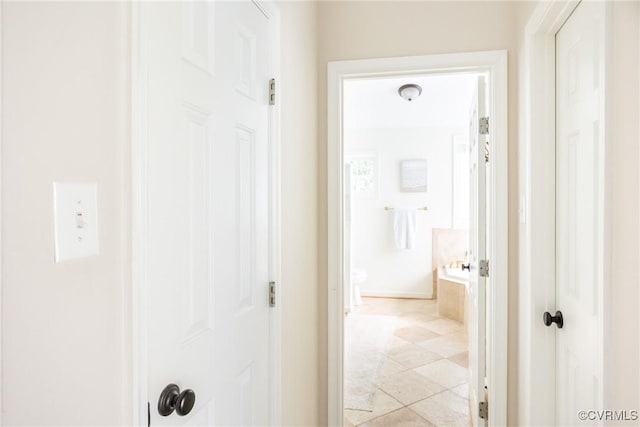 12109 Jamieson Pl, Henrico, VA 23059 - hallway with light tile patterned flooring