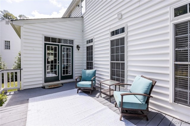 12109 Jamieson Pl, Henrico, VA 23059 - view of wooden deck