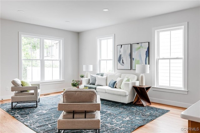 2207 Fairmount Ave, Richmond, VA 23223 - living area with wood finished floors and baseboards