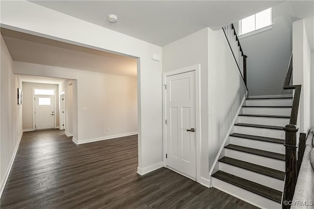 18160 Sagamore Dr, Chesterfield, VA 23120 - stairs featuring wood finished floors and baseboards