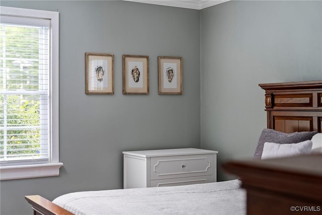 4719 W Grace St, Richmond, VA 23230 - bedroom with ornamental molding