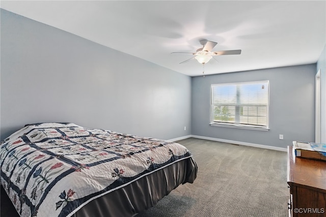 13524 Thomaswoods Ln, Ashland, VA 23005 - bedroom with carpet floors, baseboards, and a ceiling fan