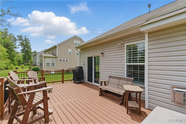 13524 Thomaswoods Ln, Ashland, VA 23005 - deck with a grill