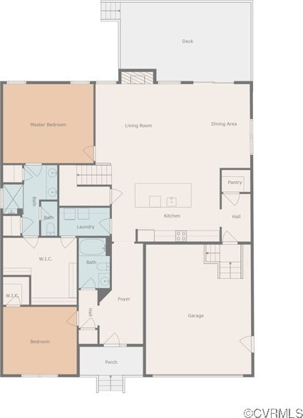 13524 Thomaswoods Ln, Ashland, VA 23005 - property floor plan