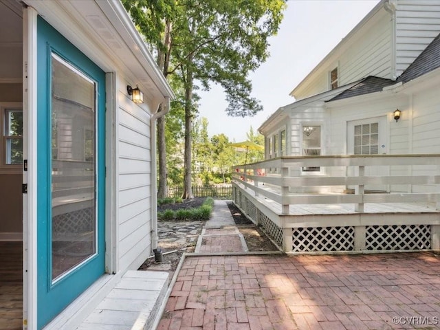 2004 Deer Meadow Ct, Chesterfield, VA 23112 - view of patio featuring a wooden deck
