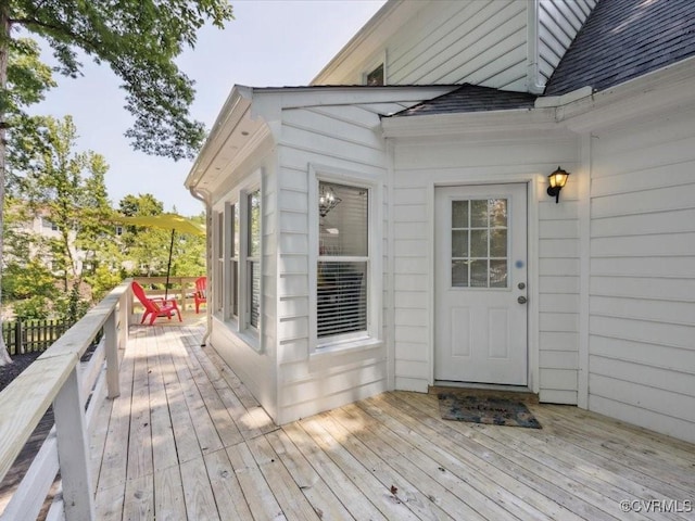 2004 Deer Meadow Ct, Chesterfield, VA 23112 - view of wooden deck