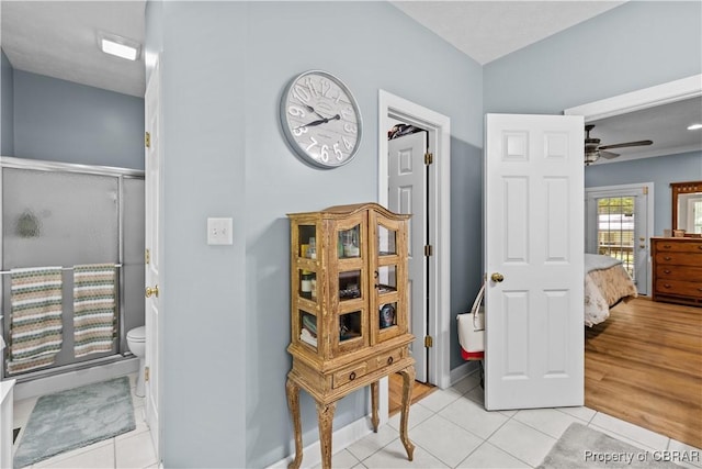 6304 Belroi Rd, Abingdon, VA 23061 - hallway with light tile patterned floors