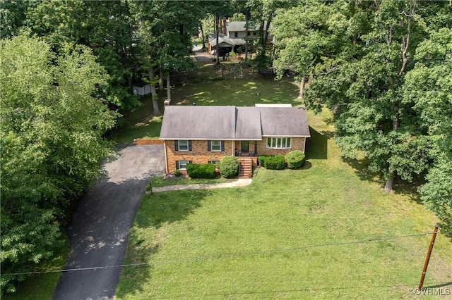 7708 Stonetree Dr, North Chesterfield, VA 23235 - view from above of property