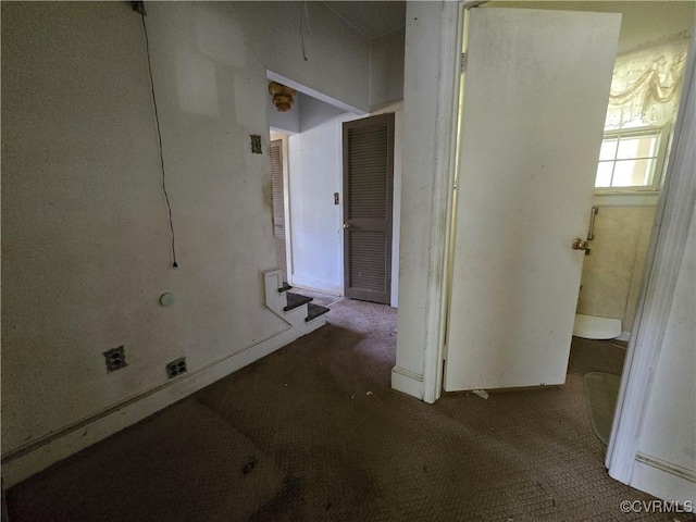 19614 Manson Church Rd, Mc Kenney, VA 23872 - corridor with carpet floors