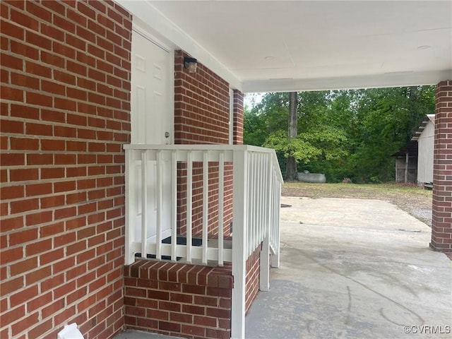 2720 Brunswick Rd, Emporia, VA 23847 - exterior view of brick siding