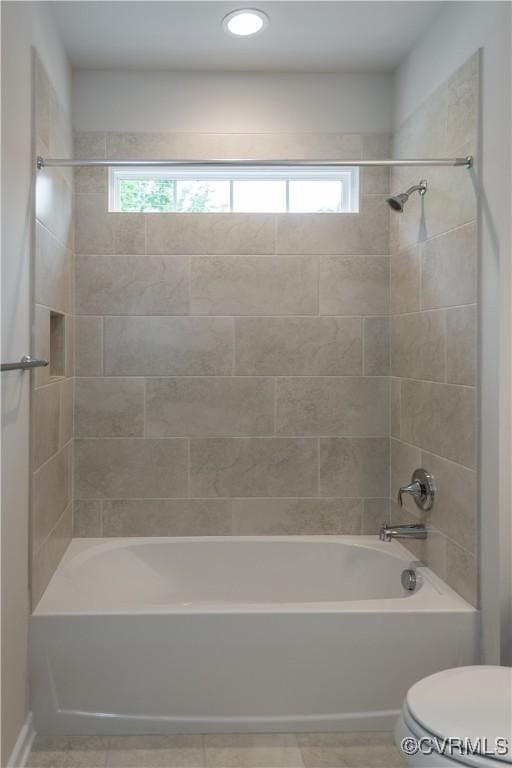 5142 Stavely Rd, Chester, VA 23831 - full bath with healthy amount of natural light,  shower combination, and toilet