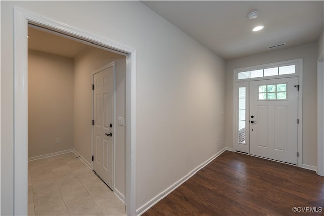 5142 Stavely Rd, Chester, VA 23831 - foyer with baseboards and light wood finished floors