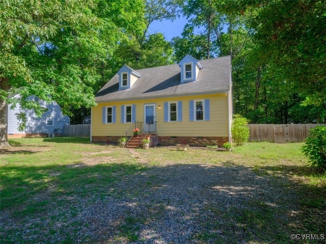 6004 Simplicity Ct, Chesterfield, VA 23832 - cape cod-style house with crawl space